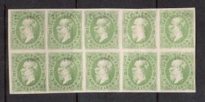 Mexico (San Luis) #30 XF Mint Block Of Ten