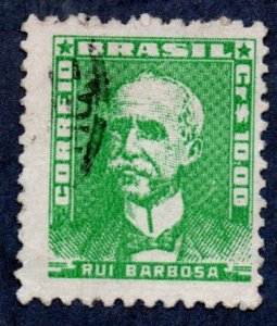 Brazil Scott #799 10cr Ruy Barbosa, Writer, Politician (1956) Used