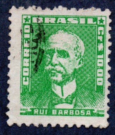 Brazil Scott #799 10cr Ruy Barbosa, Writer, Politician (1956) Used