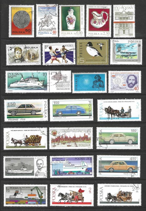 Poland 125 plus different Used
