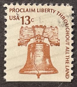 US #1595 Used F/VF 13c Liberty Bell - Proclaim Liberty... 1975 [G12.3.3]