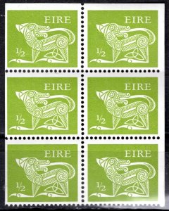 Ireland; 1971: Sc. # 290a: MNH Booklet Pane