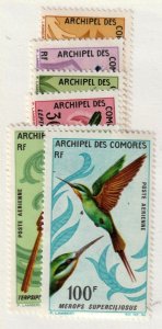 Comoros       69 - 72, C20 - 21       1 used, 5 MNHOG       CV $46.00