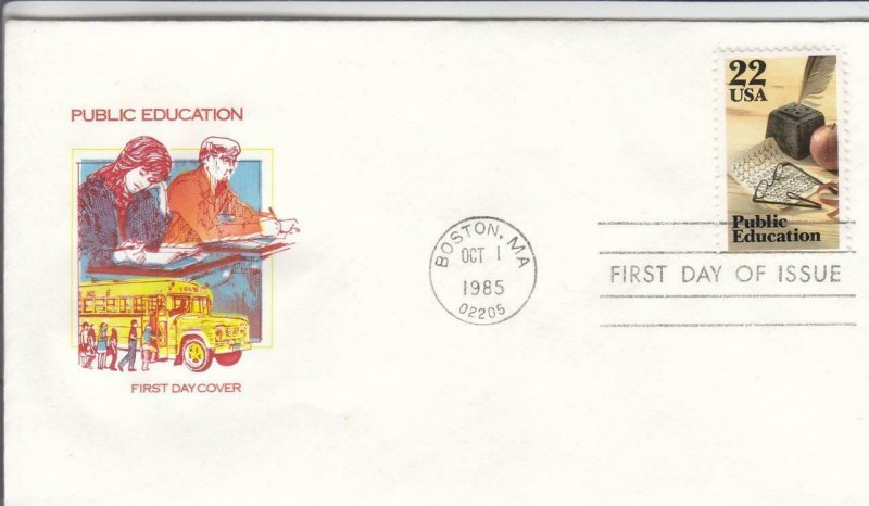 1985, Public Education, FDC (D15633)