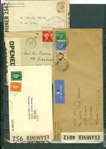 GREAT BRITAIN 1940-41-42  GEO VI  LOT of (4) CENSORED  COVERS
