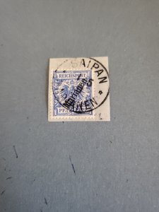 Stamps Mariana Islands 14a used on paper