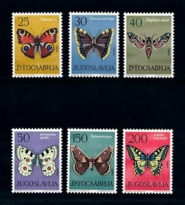 [71441] Yugoslavia 1964 Insects Butterflies  MNH