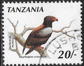 Tanzania 610 Used - Birds - Bateleur