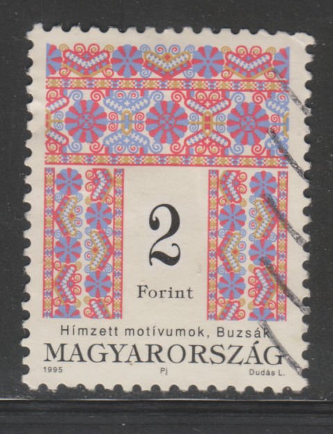 Hungary 3460 Folk Designs 1995