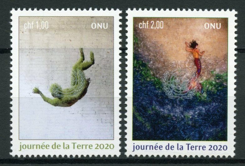 United Nations UN Geneva Art Stamps 2020 MNH Earth Day Cultures 2v Set