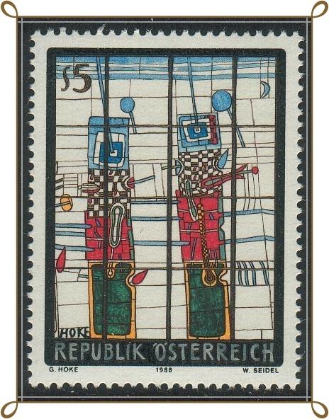 Austria #1443 The Watchman (1988) MNH (Au)