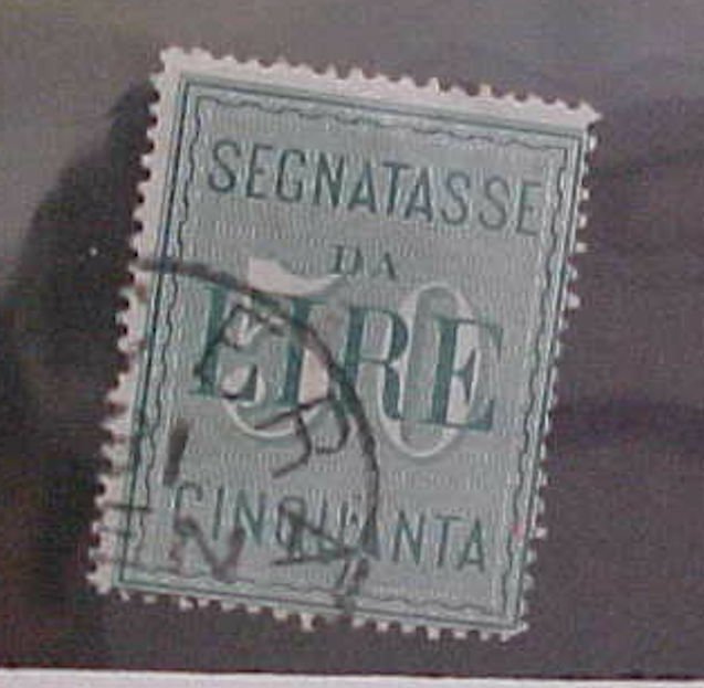 ITALY  STAMP #J21 USED cat.$95.00 