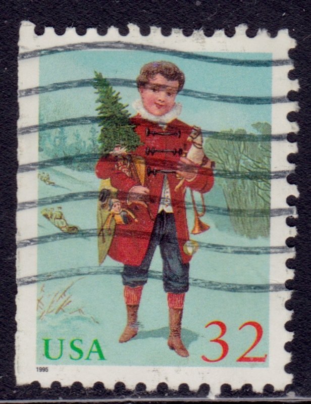 United States, 1998, Contemporary Christmas,32c, sc#3006,  used**