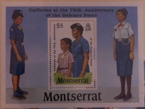 Souvenir Sheet Scott Montserrat #711 NH