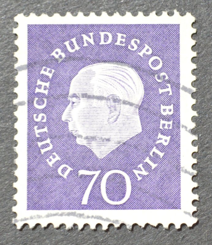 Berlin Sc # 9N169, VF Used