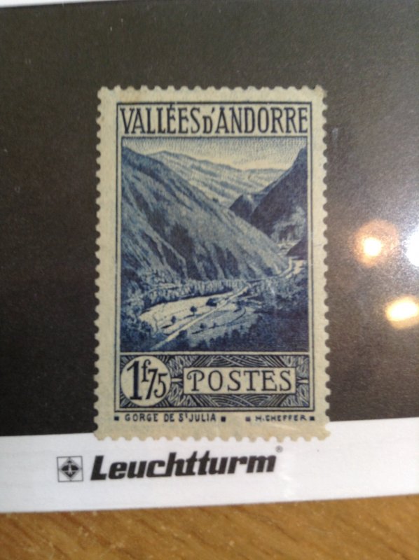 Andorra (French)  #  55  MNH