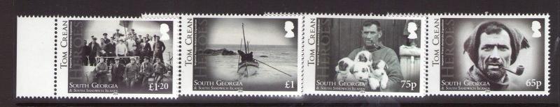 South Georgia Heros TOM CREAN  05/11/14 MNH marginal