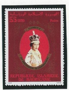 Mauritania QEII 25th Coronation anniv.  mnh SC 398