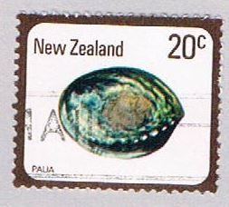 New Zealand 674 Used Paua Shell 1968 (BP52509)