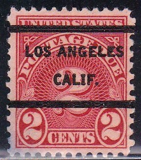 Precancel - Los Angeles, CA PSS 237 - Town and Type Issue