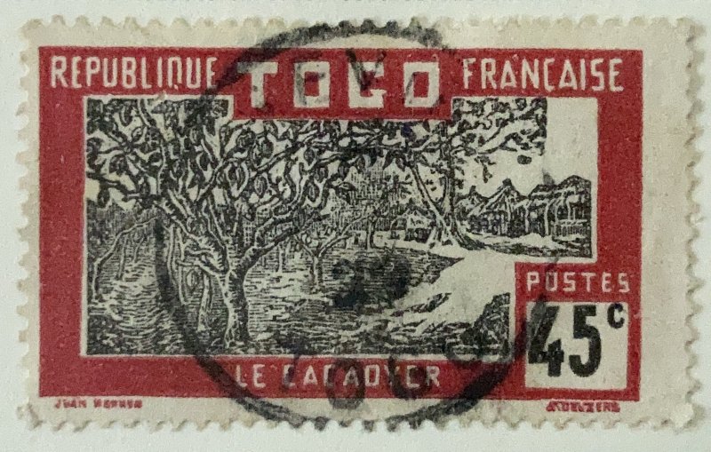 AlexStamps TOGO #229 VF Used SON