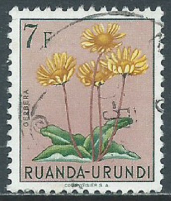 Ruanda Urundi, Sc #129, 7fr Used