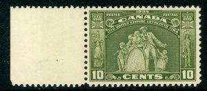 Canada 1934 Loyalists Monument 10¢ Margin Scott #209 MNH V870