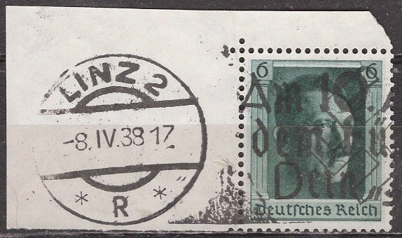 Germany; 1937: Sc. # B102a: O/Used Single Stamp