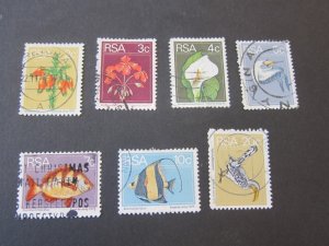 South Africa 1974 Sc 409-12,14,16,19 FU