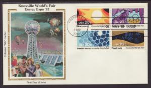 US 2009a Knoxville World's Fair 1982 Colorano U/A FDC