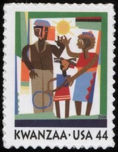 SC#4434 44¢ Kwanzaa Single (2009) SA