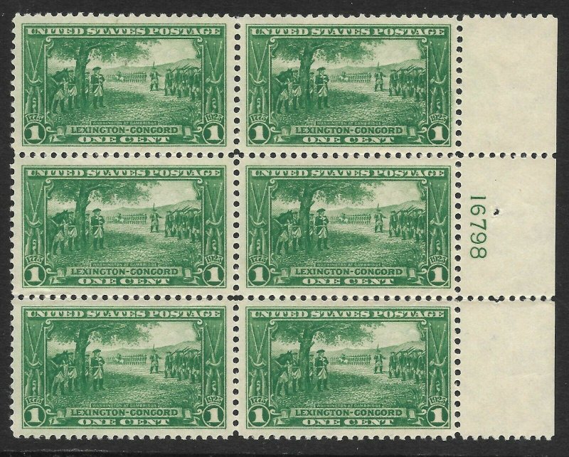 Doyle's_Stamps: PSE Certed 1925 Washington at Cambridge PNB, #617**