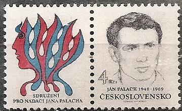 Czechoslovakia 2831 MNH 1991 Jan Palach, Student