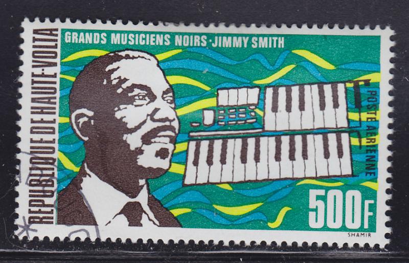 Burkina Faso C104 Jimmy Smith & Keyboard 1972