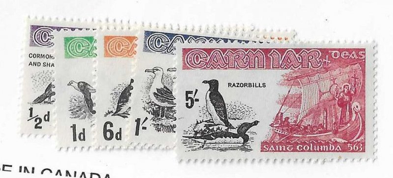 Ireland - Carn Iar  locals   set of 5 NH VF