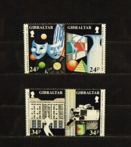 15681   GIBRALTAR   MNH # 627a, 629a           Pairs          CV$ 8.00