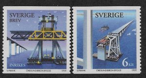 SWEDEN SC# 2337-38  VF/MNH 1999