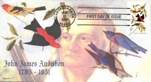 #3650 John James Audubon CompuChet FDC