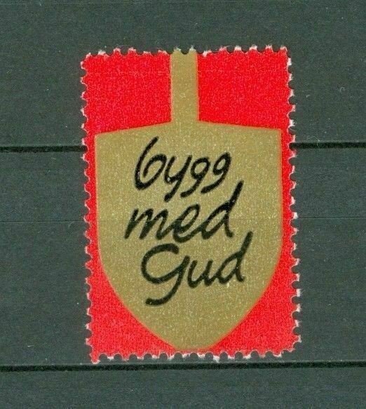 Sweden. Poster Stamp.  Salvation Army. Spade  Build With God