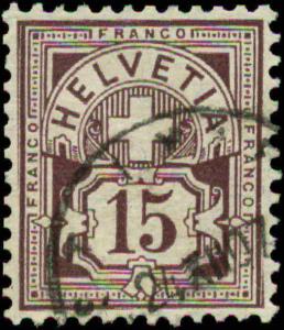 Switzerland Scott #118 Used