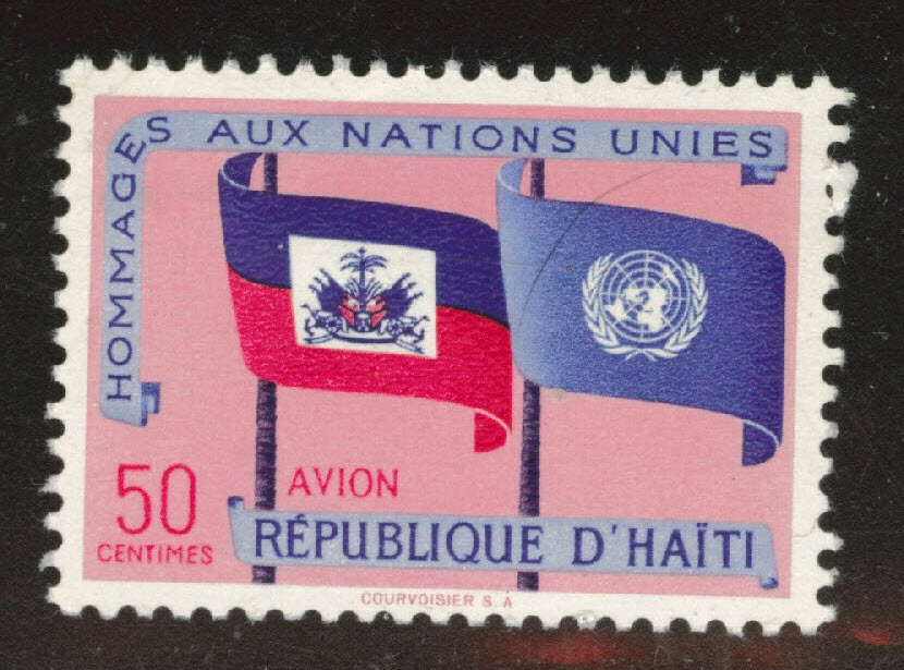 Haiti Scott C133 MNH** Flag airmail Caribbean Haiti, Air Mail Stamp