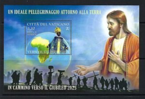 2023 Vatican City: An ideal pilgrimage Jubilee 2025: Africa s/s MNH