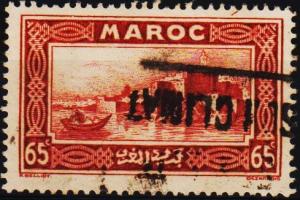 Morocco(French). 1933 65c S.G.181 Fine Used