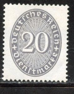 Germany #O76, Mint Never Hinge. CV $ 1.90