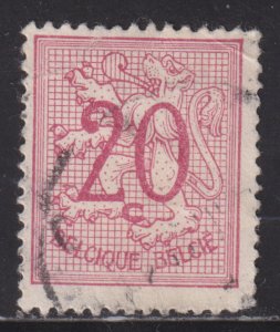 Belgium 409 Lion Rampant 1951