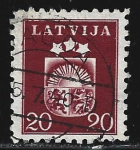 Latvia #224    used