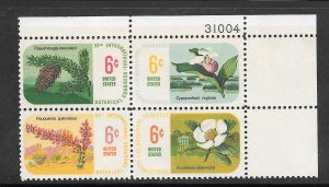 #1376-79 MNH Plate Block