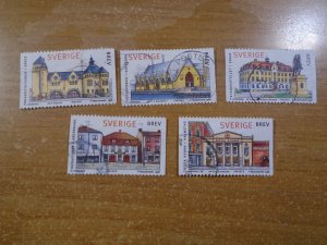 Sweden  #  2269-73    used