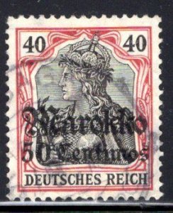 German Offices in Morocco #51, Masagan CDS, CV €15  date unclear