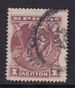 Crete #50 used 1900 Hermes  1 l